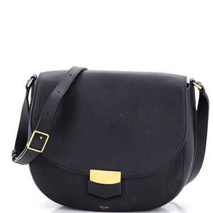 Celine Trotteur Crossbody Bag Grainy #226612C14B